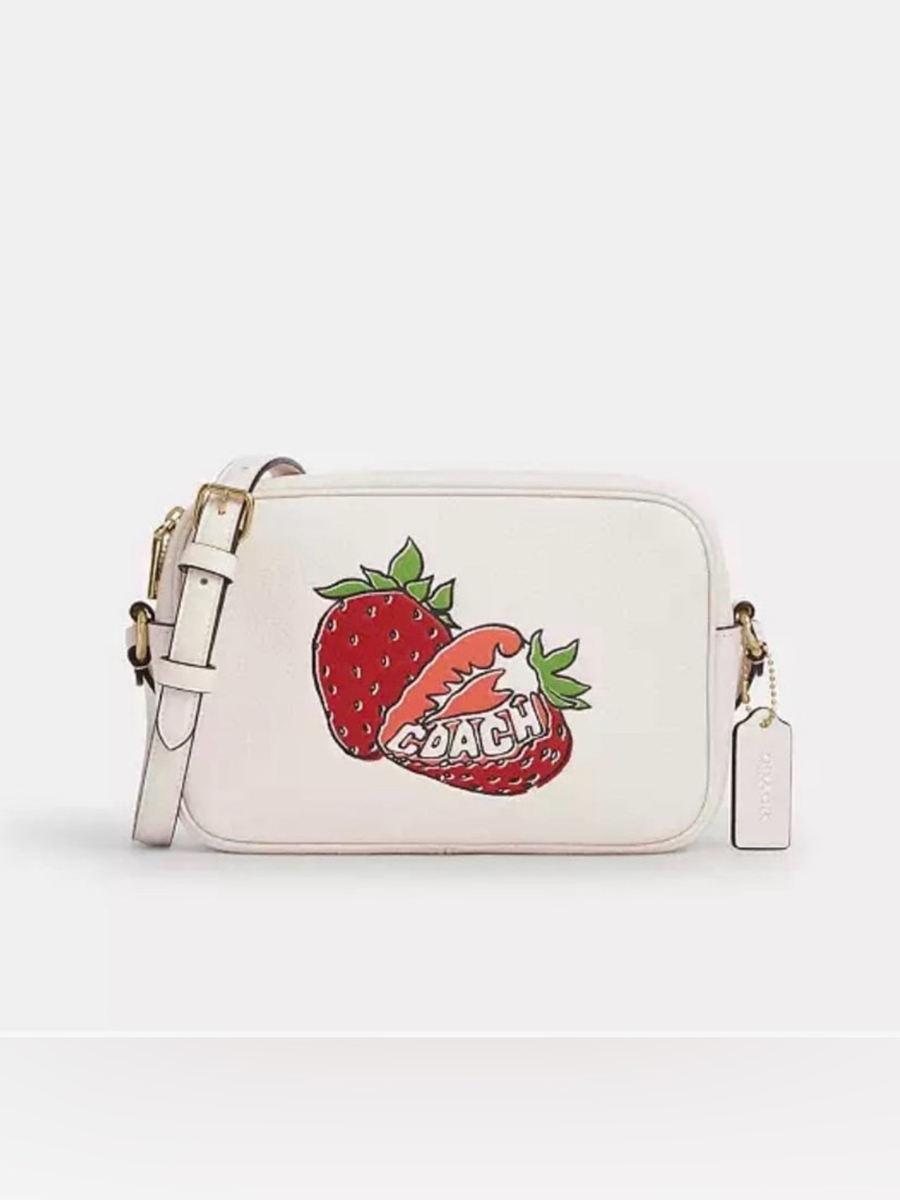 NWT Coach Jamie Camera Bag, Strawberry